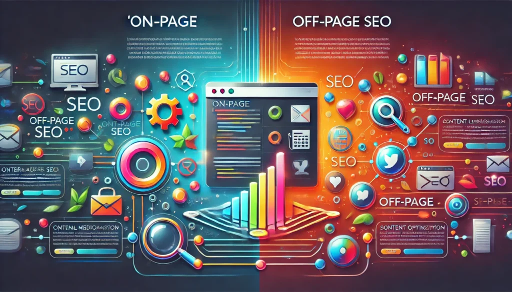 on page and off page seo